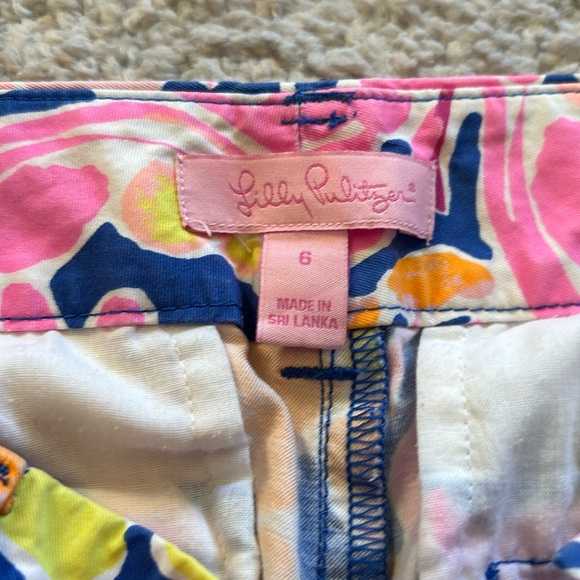 Lilly Pulitzer straight leg pants size 6 - Picture 2 of 3